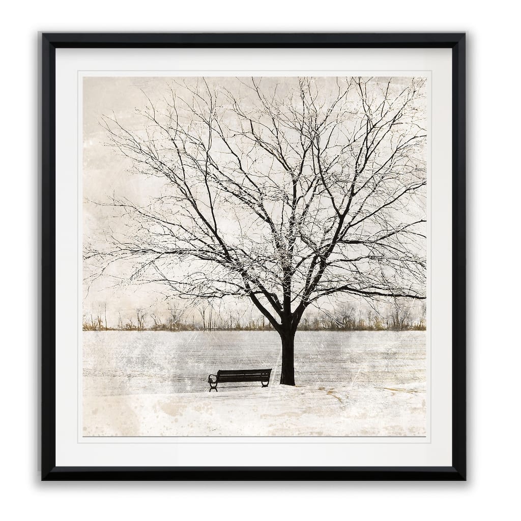 Lonely Tree -Framed Giclee Print