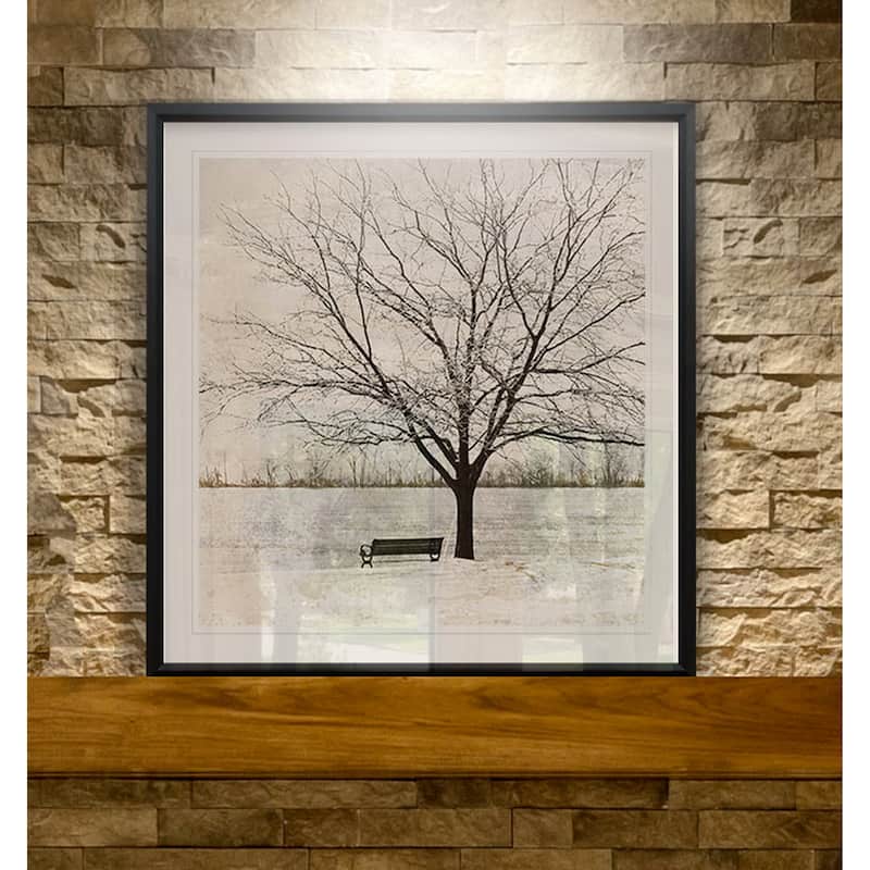 Lonely Tree -Framed Giclee Print