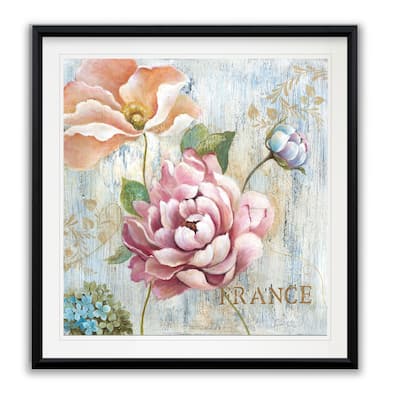 French Garden -Framed Giclee Print