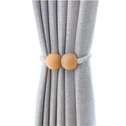 Bad Students Oberle Magnetic Ball Curtain Tieback (Set of 2)