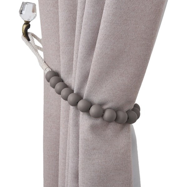 Curtain Holdbacks Rope Tie Backs Tassel Tie Backs Beaded Ball Decor MP 