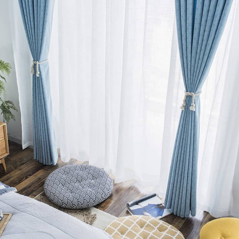 Kirschner Cotton Rope Curtain Tieback (Set of 2)