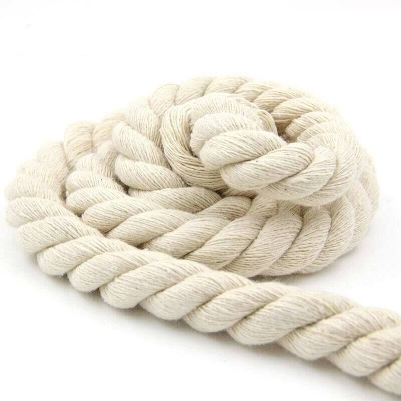 Kirschner Cotton Rope Curtain Tieback (Set of 2)