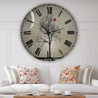 Buy Black Aluminum Cabin Lodge Clocks Online At Overstock