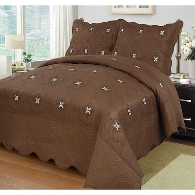 Brown Quilts Coverlets Find Great Bedding Deals Shopping At