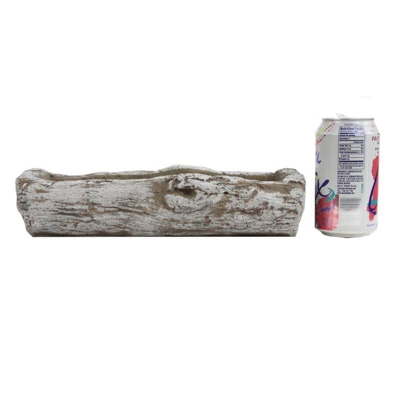 Admired By Nature Cement Tree Log Succulents Cactus Planter Pot