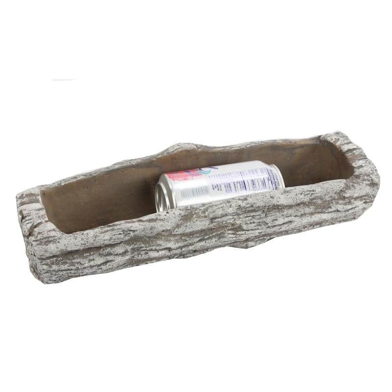 Admired By Nature Cement Tree Log Succulents Cactus Planter Pot