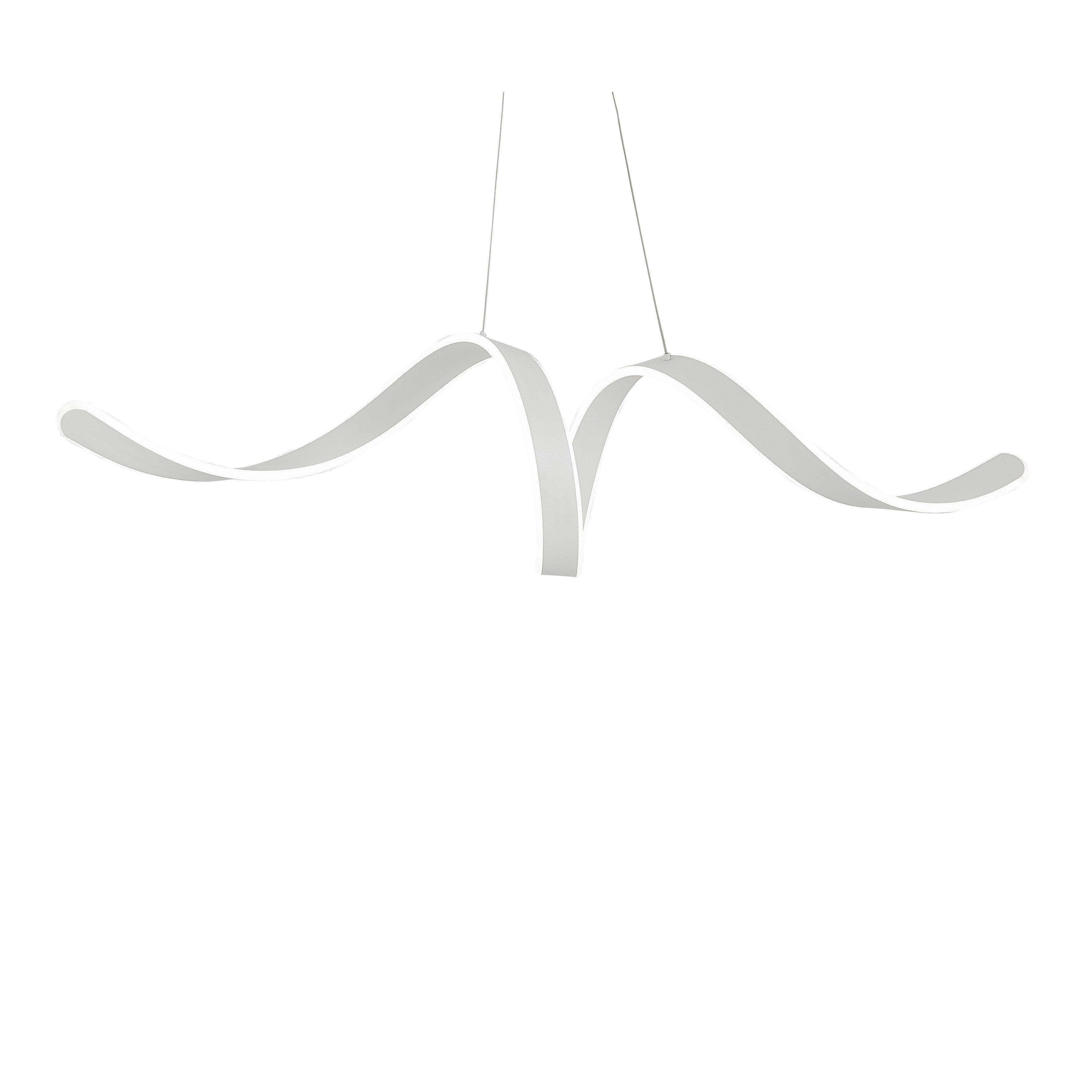 Copenhagen LED Chandelier // White - Chandeliers For Bedrooms by Overstock.com