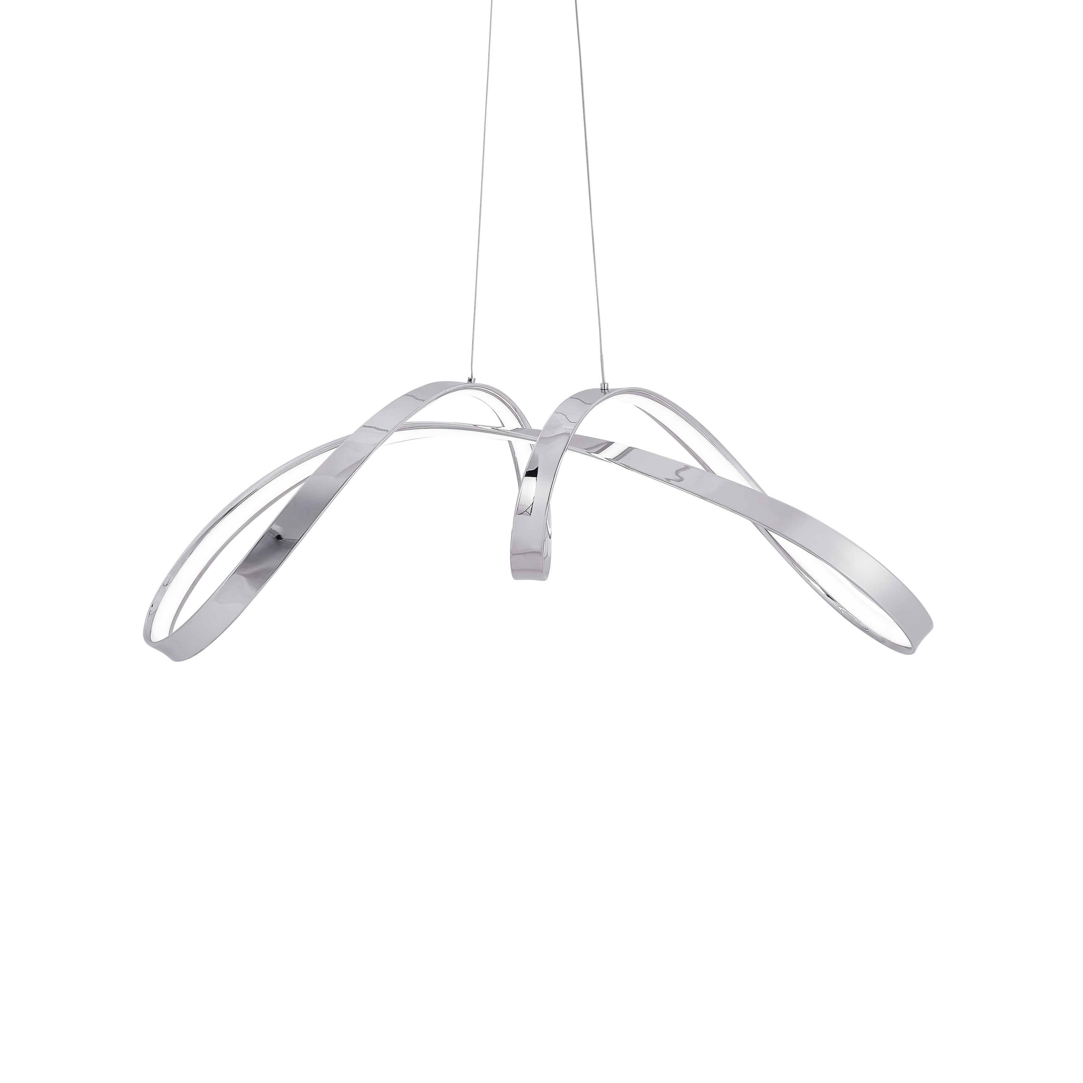 Lisbon LED Chandelier // Chrome - Chandeliers For Bedrooms by Overstock.com
