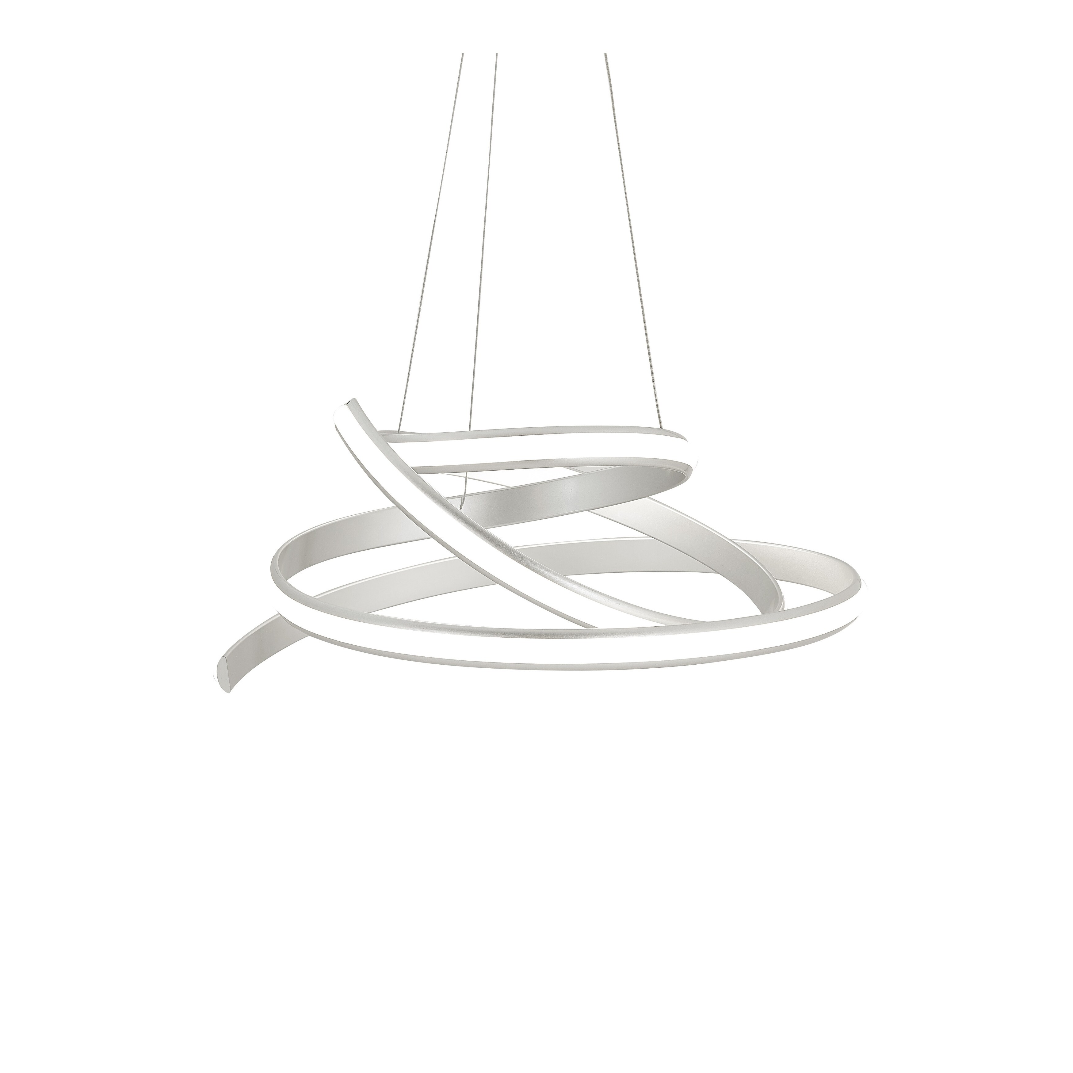 Oslo LED Chandelier // Silver - Chandeliers For Bedrooms by Overstock.com