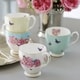 preview thumbnail 2 of 2, Royal Albert Miranda Kerr Mixed Patterns Vintage 10.5-ounce Mugs, Set of 4