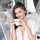preview thumbnail 4 of 2, Royal Albert Miranda Kerr Mixed Patterns Vintage 10.5-ounce Mugs, Set of 4