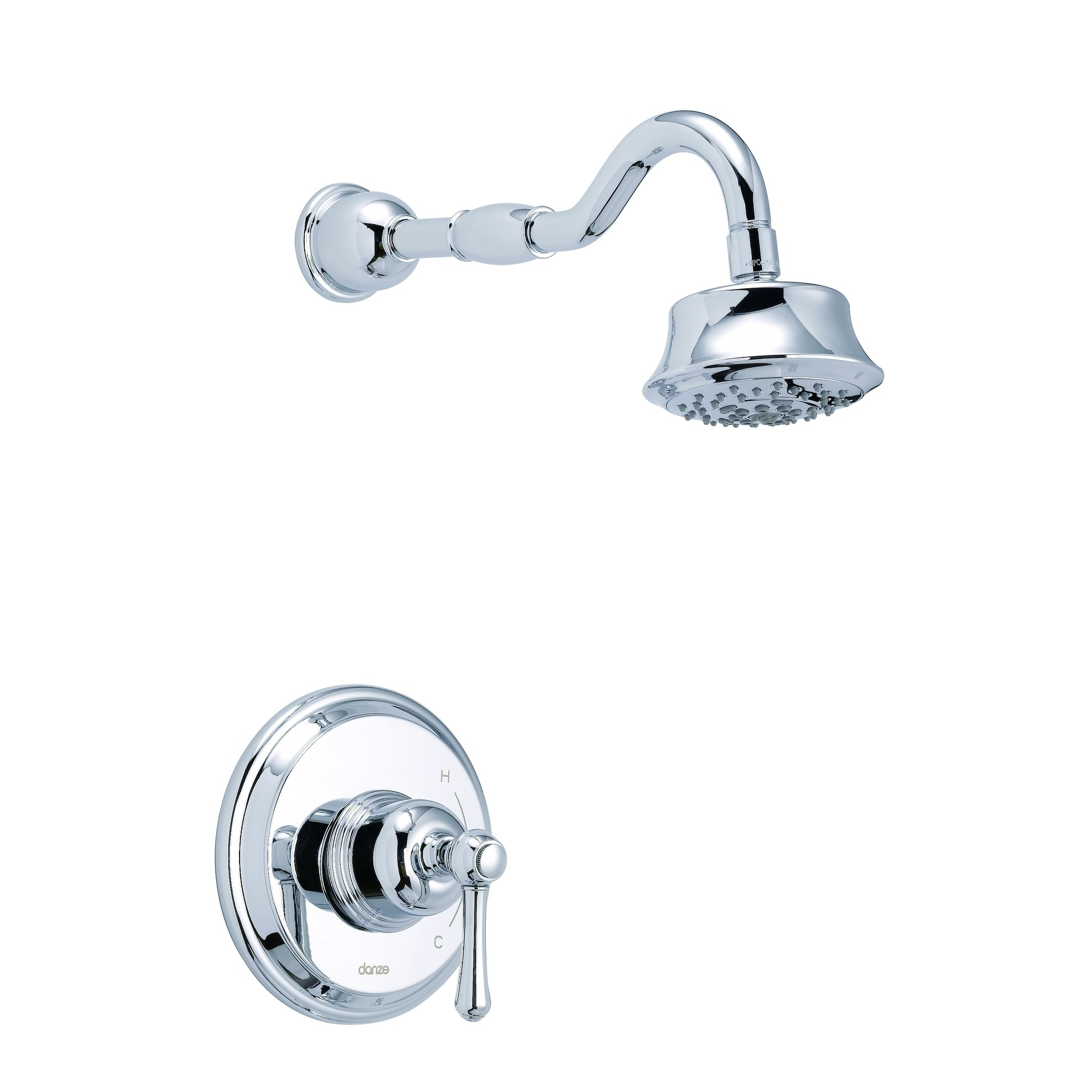 Danze by Gerber D460318BS Vaughn Showerhead Satin Black