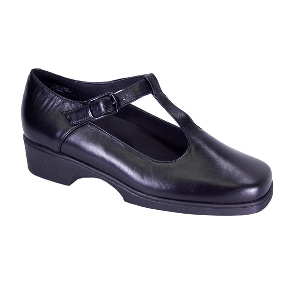 cushioned leather shoes