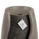preview thumbnail 4 of 4, 14-Inch Garden Fountain – Modern Outdoor Hand Painted Cascading Water Feature by Pure Garden - 14 x 14 x 23.75