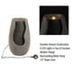 preview thumbnail 3 of 4, 14-Inch Garden Fountain – Modern Outdoor Hand Painted Cascading Water Feature by Pure Garden - 14 x 14 x 23.75