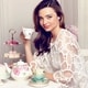 preview thumbnail 3 of 3, Royal Albert Miranda Kerr Friendship Teacup & Saucer 8 Piece Set Blessings, Gratitude, Joy & Devotion