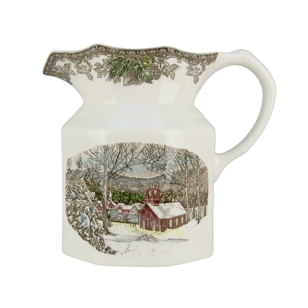 Friendly Village 8-inch Large Pitcher. Opens flyout.