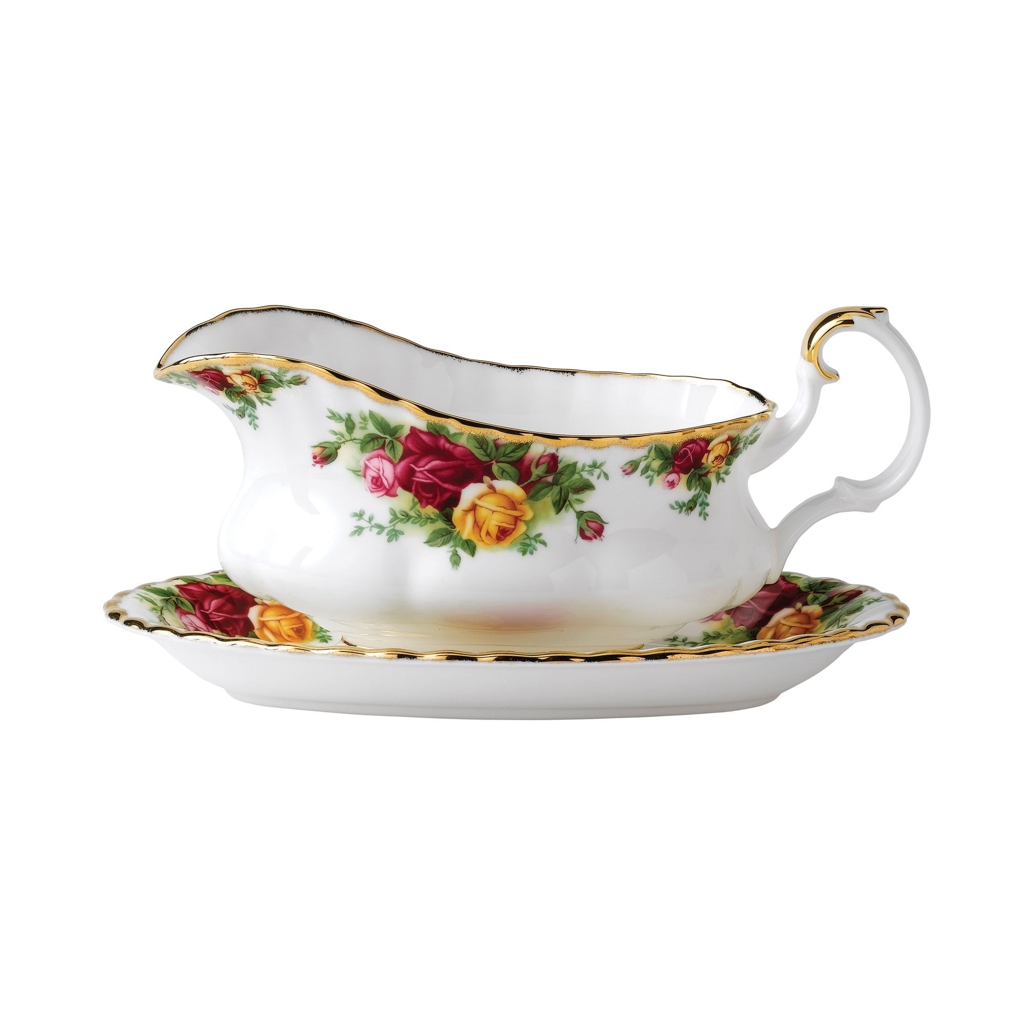 Royal Albert Old Country Roses Soup Tureen, 146 oz, Multi - 3