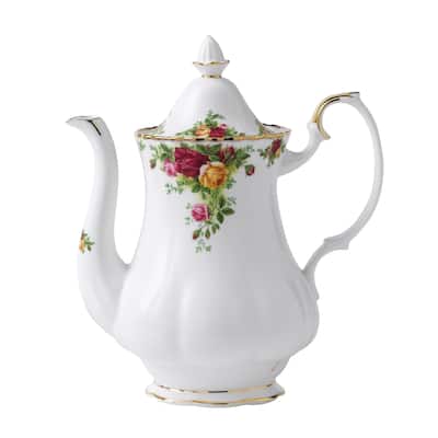 Old Country Roses Large 42-ounce Coffee Pot