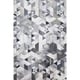 preview thumbnail 1 of 4, Alexander Home Davide Printed Faux Cowhide Area Rug 2' 3" x 3' 9" - Grey/ Ivory