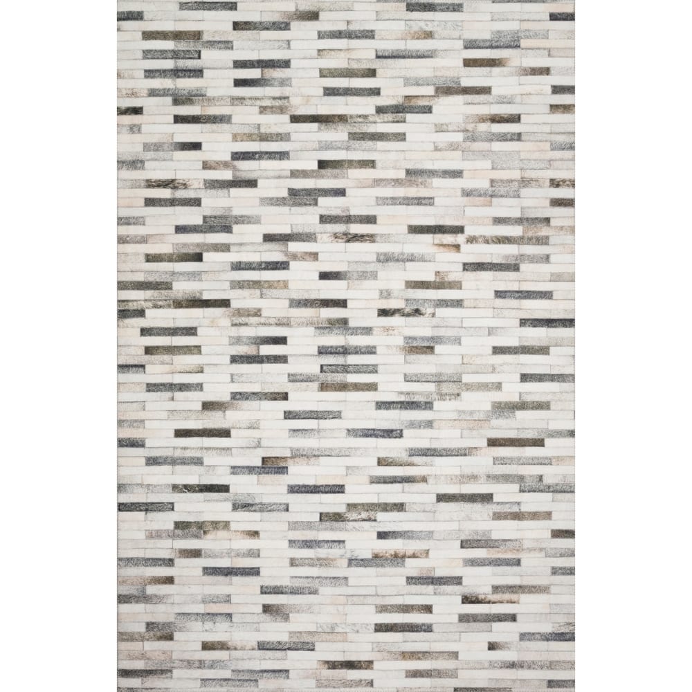 Alexander Home Davide Printed Faux Cowhide Area Rug