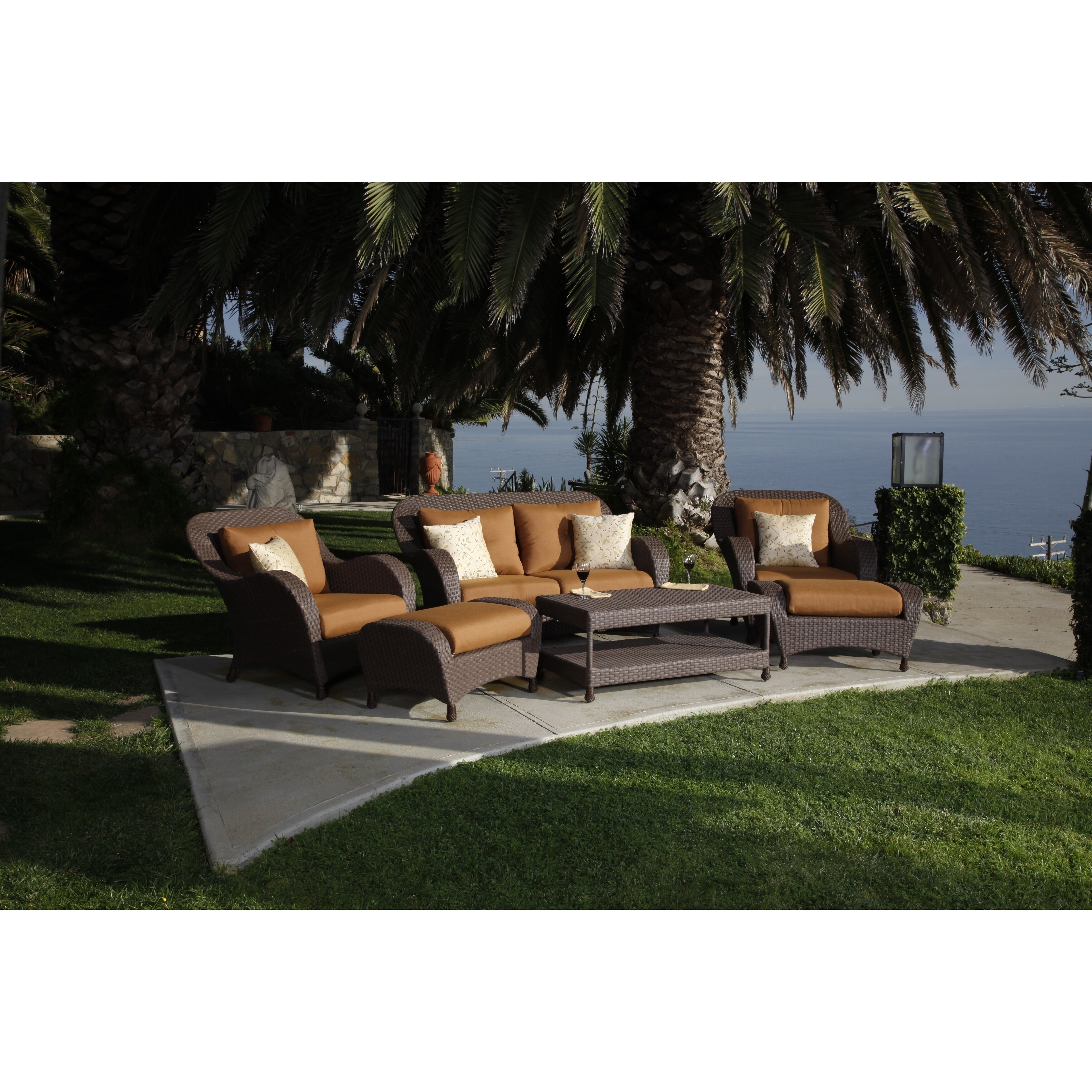 Shop Rossano 6 Pc Deep Seating By Ace Evert On Sale Overstock 28264935