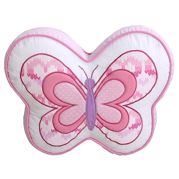 pink butterfly pillow pet