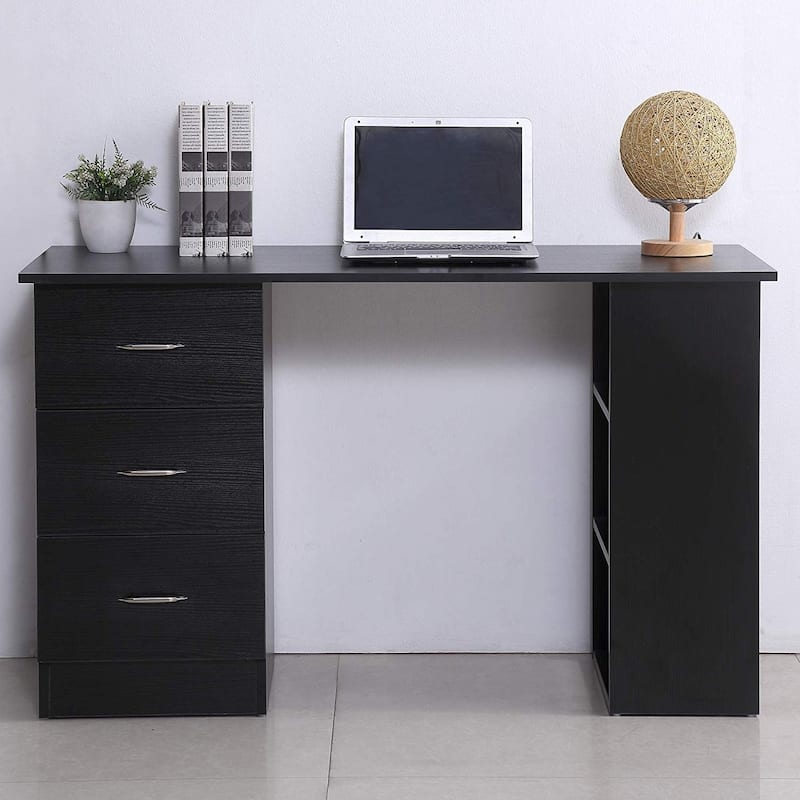 HomCom 47" Modern Home Office Computer Workstation Desk