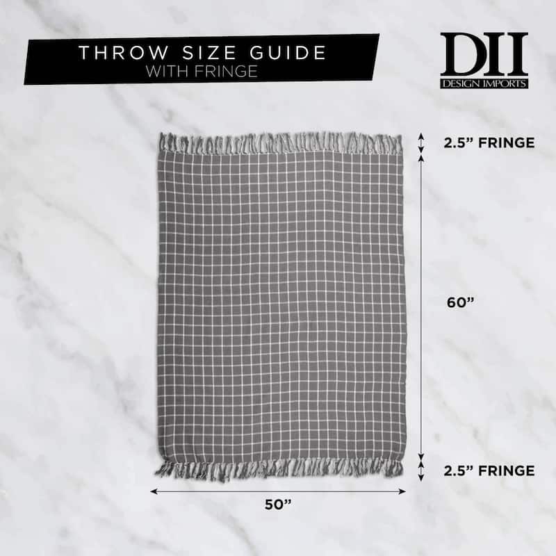 DII Cabana Stripe Throw