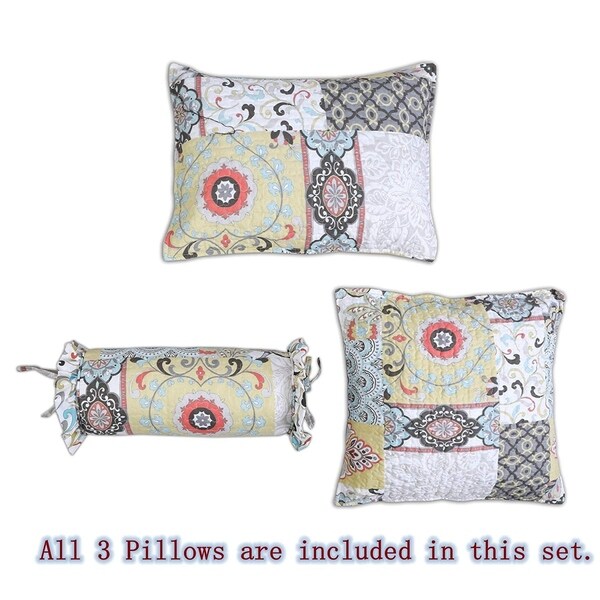 Moorea 3-piece Decorative Throw Pillow Set