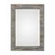 preview thumbnail 2 of 2, Carbon Loft Charcoal Blue Rectangular Mirror