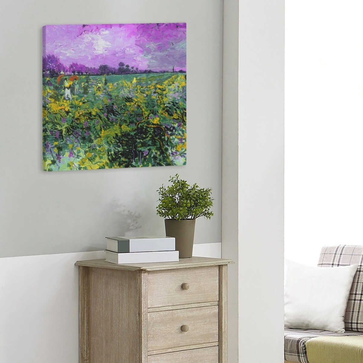 the green vineyard van gogh