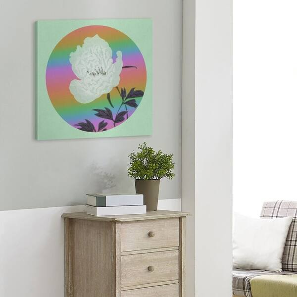 Shop Keito Sato Vintage Japanese Flower Painting Gallery Wrapped