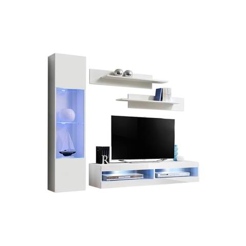 Fly G3 34TV Wall Mounted Floating Modern Entertainment Center