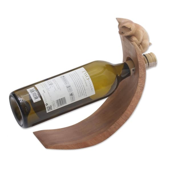 Handcrafted Wood Bottle Holder - Six to Go