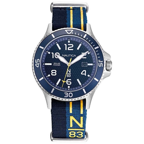 Shop Nautica N83 Mens Napcbs902 Cocoa Beach Solar Blue