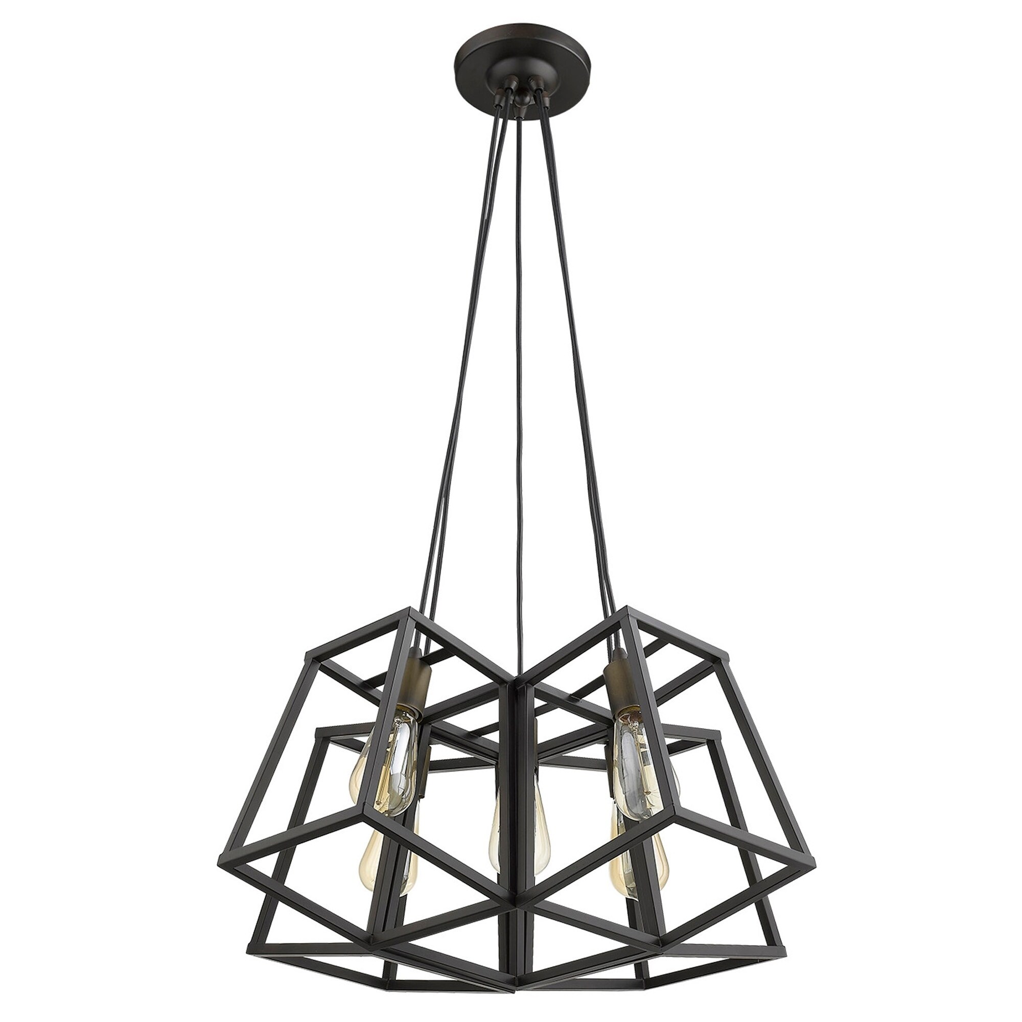 Tiberton 5-Light Oil-Rubbed Bronze Chandelier - Chandeliers For Bedrooms by Overstock.com