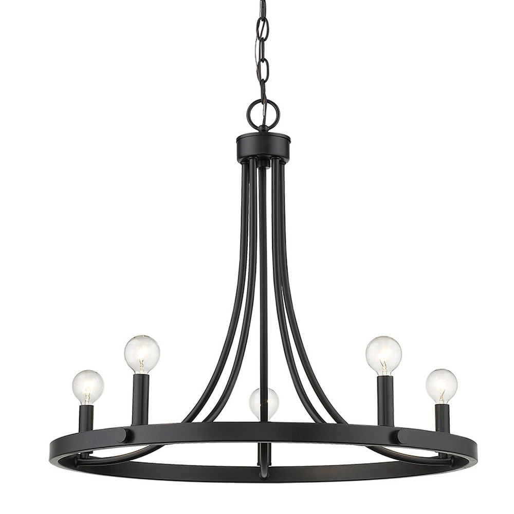 Neva 4 Light Candle Style Drum Chandelier with Accents Neva 4 Light Candle Style Drum Chandelier with Accents