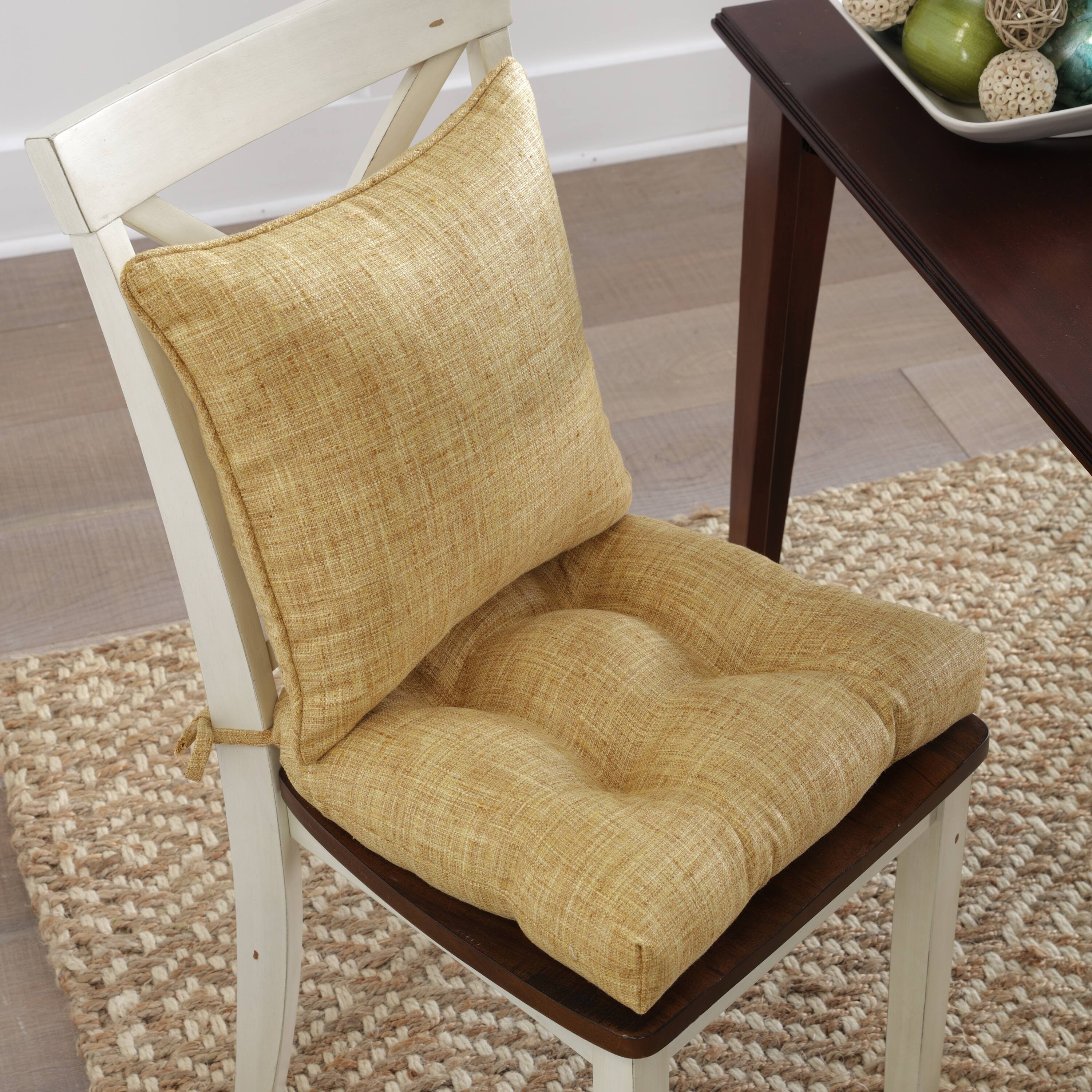 Indoor Chair Pads and Wicker Seat Cushions - Pillow Perfect