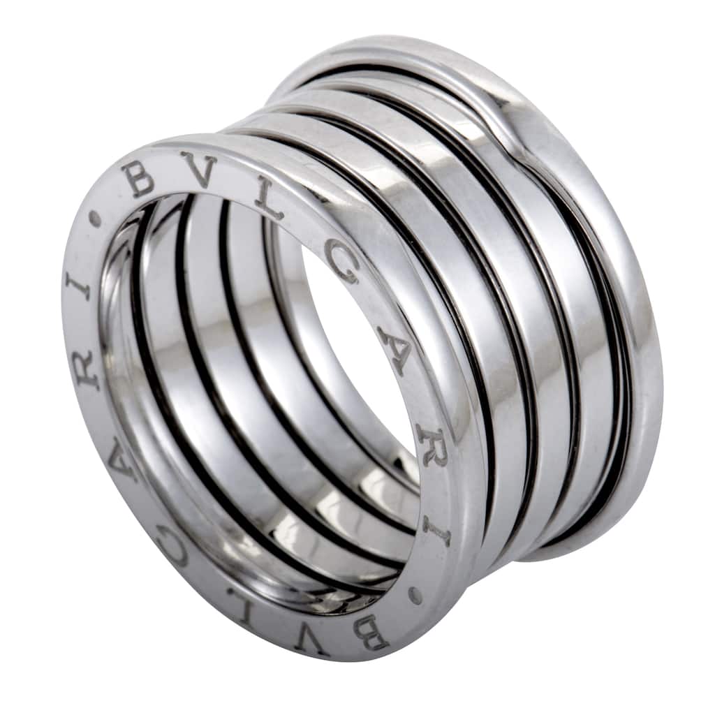 Bvlgari B.Zero1 White Gold 5-Band Ring
