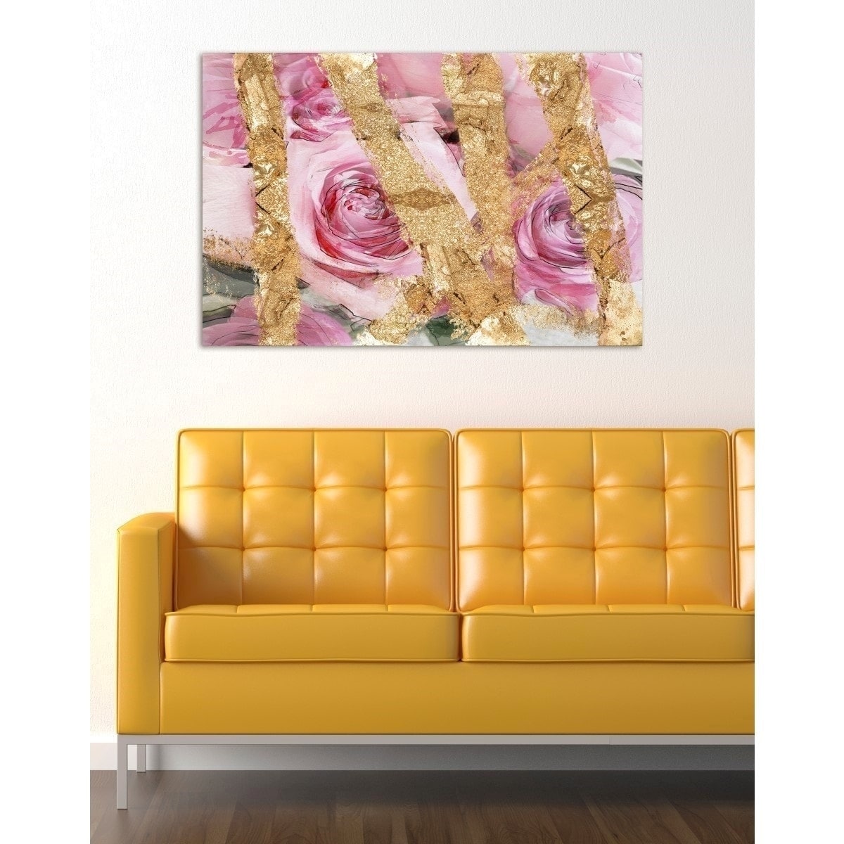 Oliver Gal 'Rose Garden ' Canvas Art - Bed Bath & Beyond - 14831247