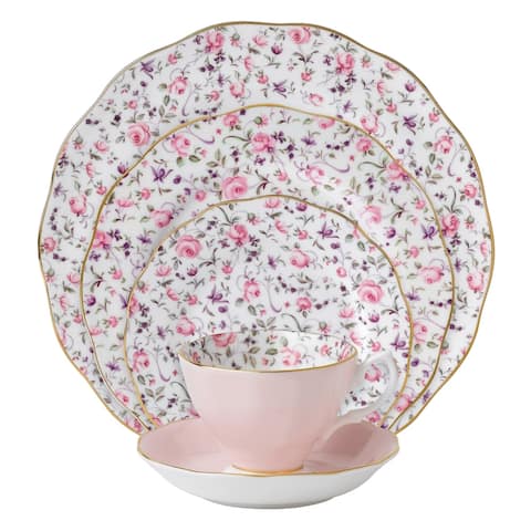 Royal Albert Rose Confetti 5-piece Place Setting