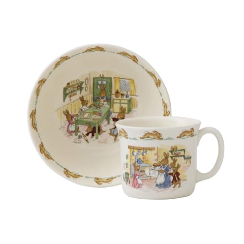 Bunnykins 2-Piece Infant Bowl and Mug