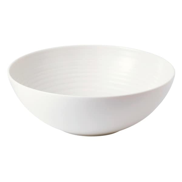 Maze White 10-inch Serving Bowl. Opens flyout.