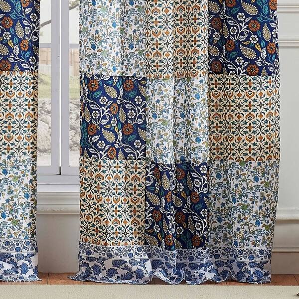 Shop Greenland Home Fashions Pandora Blue Curtain Panel Pair