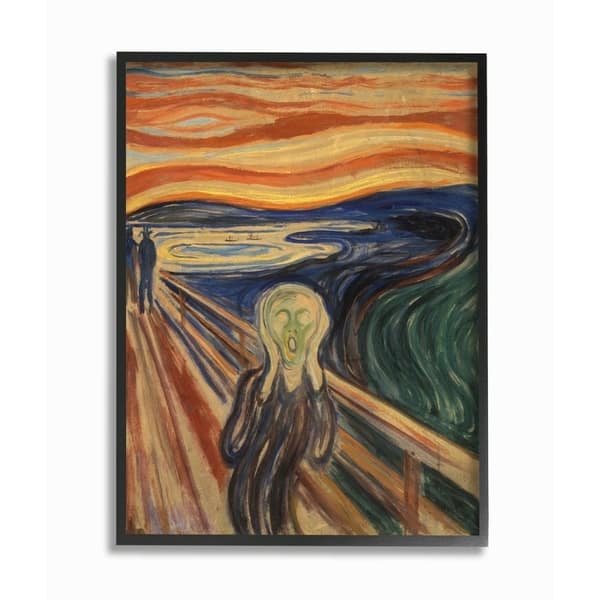 Shop The Stupell Home Decor Collection Munch The Scream Classical