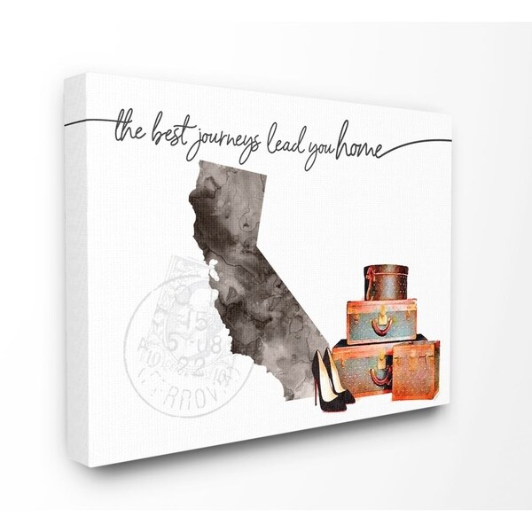 Wynwood Studio Canvas Fashion and Glam In The Papers Red Red and