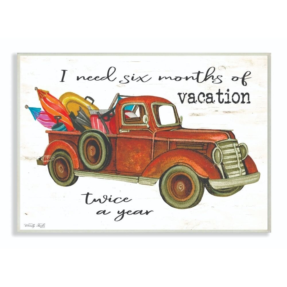 Shop The Stupell Home Decor Collection Six Months Of Vacation