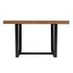 Carbon Loft 52" Distressed Wood Dining Table - 52 x 36 x 30H - Thumbnail 9